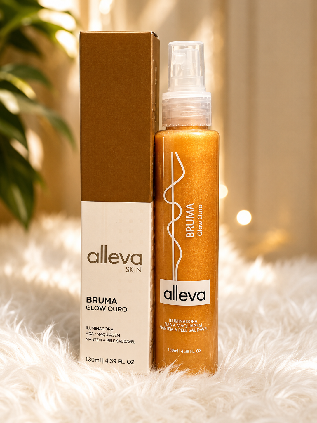 Bruma Glow Ouro Alleva Skin