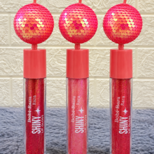 Brilho labial bola+coração na ponta Bobi rara
