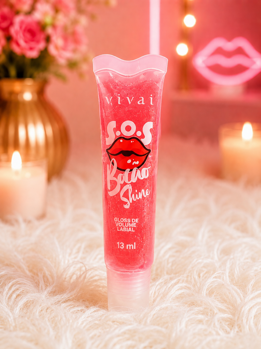 ✨ Gloss Labial SOS Shine Vivai – Efeito Volume - Imagem 4
